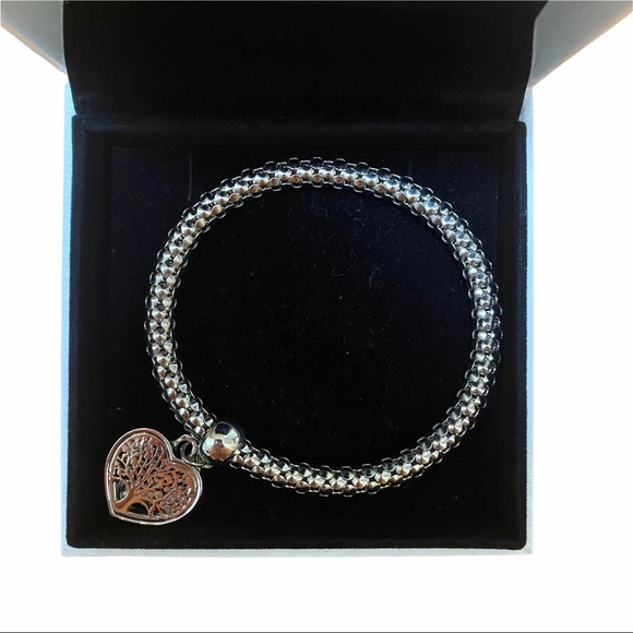 Tree of Life Silver Charm Bracelet - Picture 1 of 2